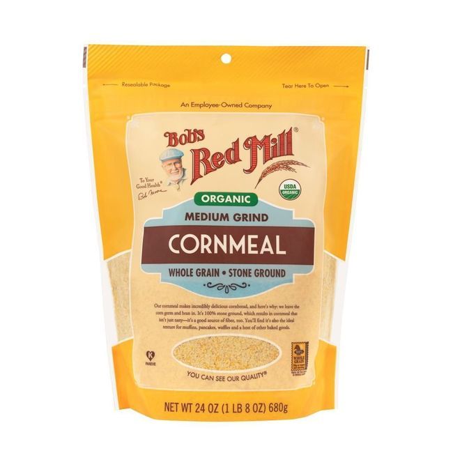 Bob's Red Mill Organic Medium Grind Cornmeal, 680 G -- 4 Per Case