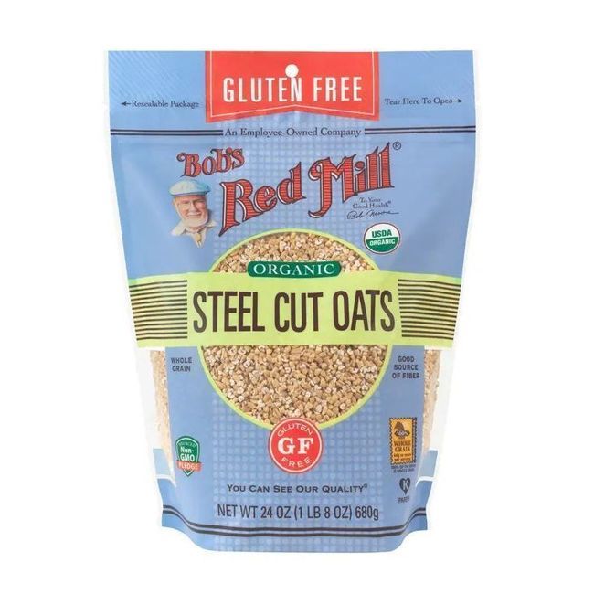 Bob's Red Mill Gluten Free Organic Steel Cut Oats, 680 G -- 4 Per Case