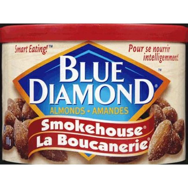 Blue Diamond Amandes Fumées, 170 G -- 12 Par Boîte