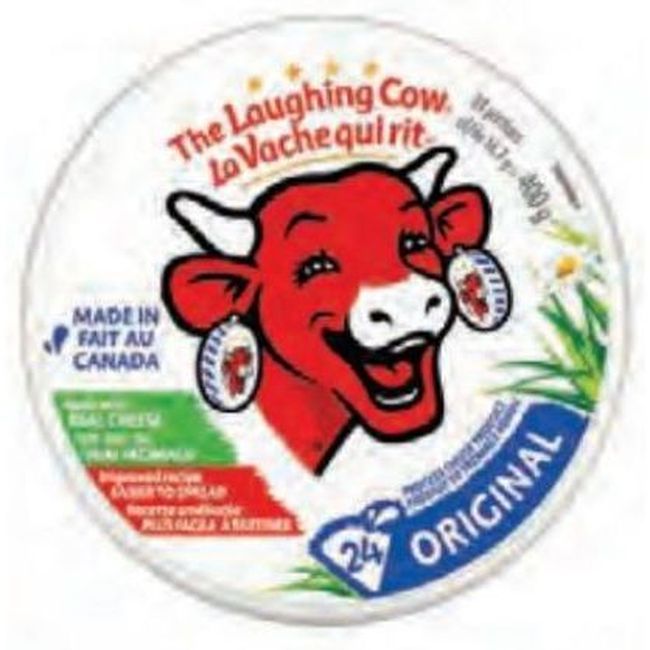 The Laughing Cow 400 G De Fromage Original, 24 Unités -- 12 Par Boîte