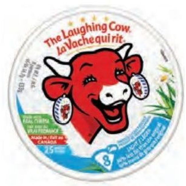 The Laughing Cow 133 G De Fromage Léger, 8 Unités -- 18 Par Boîte
