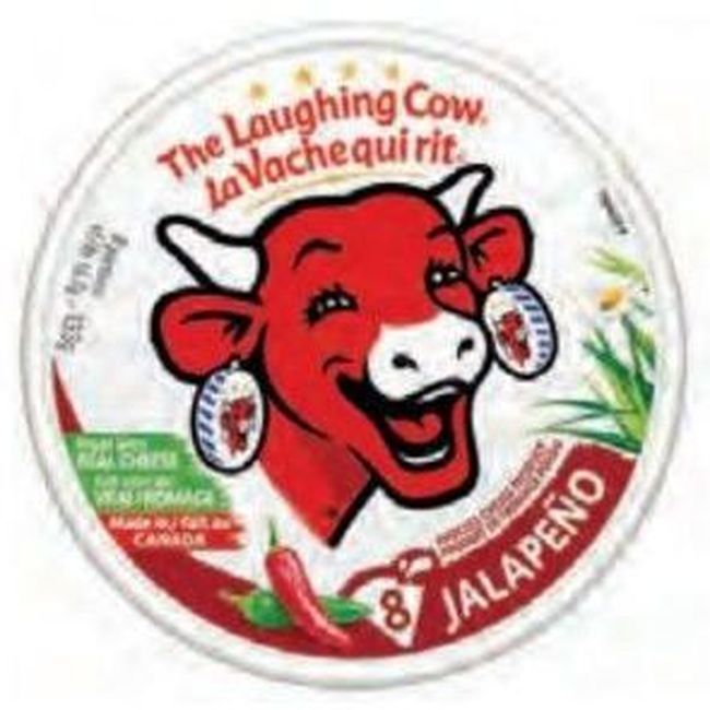 The Laughing Cow 133 G De Fromage À Tartiner Au Jalapeño, 8 Unités -- 18 Par Boîte
