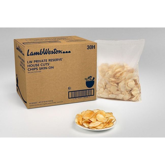 Lamb Weston Chips De Pommes De Terre Avec Peau Private Reserve, 2,27 Kg -- 6 Par Caisse