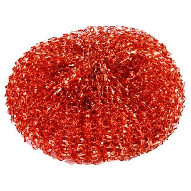 Disco Copper Mesh Sponge, 72 Count