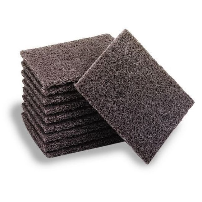 Disco 4 X 5.5 In Brown Griddle Pad, 10 Count -- 6 Per Case