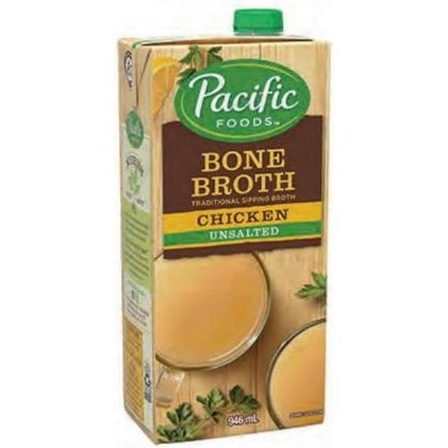 Pacific Foods Bouillon D'os De Poulet, 946 Ml -- 12 Par Boîte