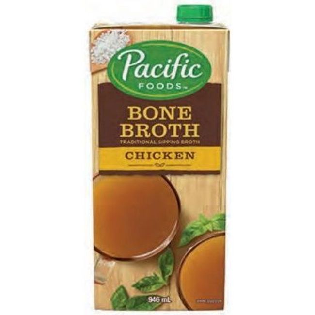 Pacific Foods Bouillon De Poulet, 946 Ml -- 12 Par Boîte