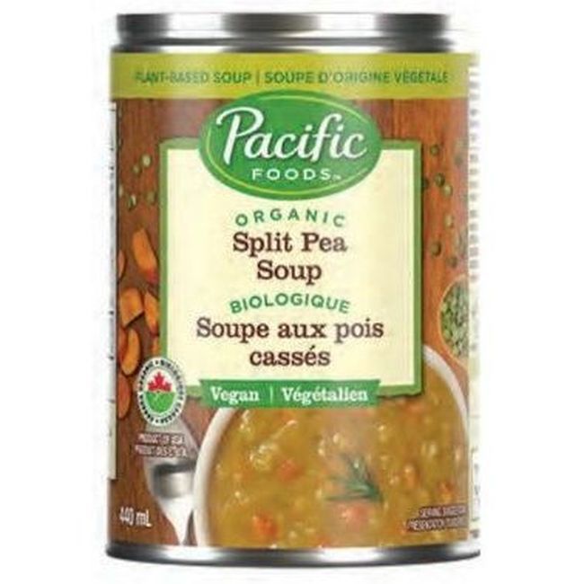 Pacific Foods Soupe Aux Pois Cassés Biologiques, 440 Ml -- 12 Par Boîte