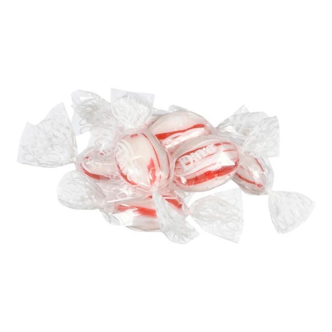 Dare Red Striped Peppermints -- 1000 Per Case