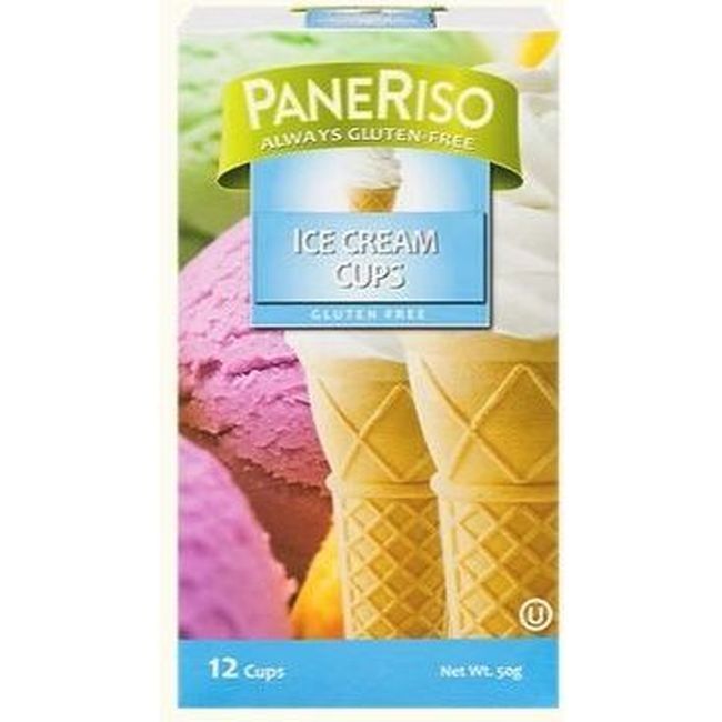 Paneriso Gluten Free Ice Cream Cups, 50 G -- 12 Per Case