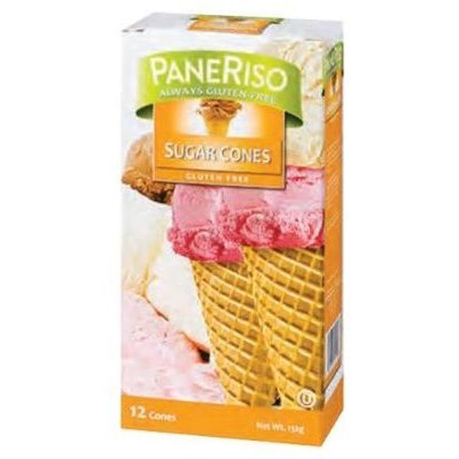 Paneriso Gluten Free Wheat Free Sugar Cones, 132 G -- 12 Per Case