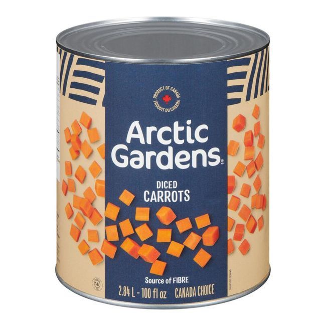 Arctic Gardens Carottes Coupées En Dés, 2,84 L -- 6 Par Caisse