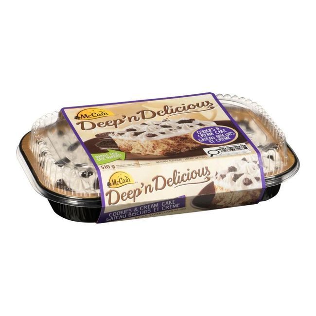 Deep'n Delicious Gâteau Aux Biscuits Et À La Crème, 510 G -- 6 Par Boîte