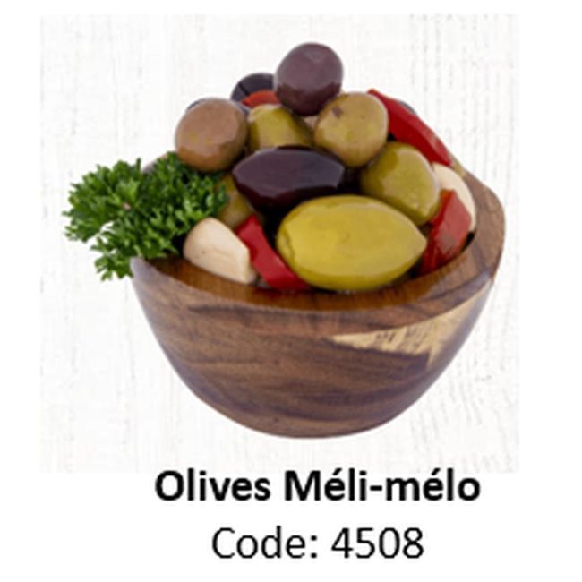 Sardo Olives - Party Mix, 2.4 Kg -- 2 Per Case