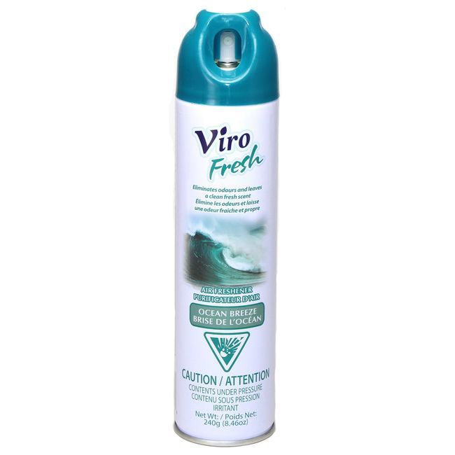 Viro Fresh Ocean Breeze Air Freshener, 240 G -- 18 Per Case