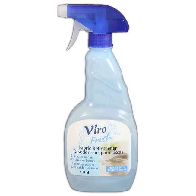 Viro Fresh Linen Fabric Refresher, 500 Ml -- 12 Per Case