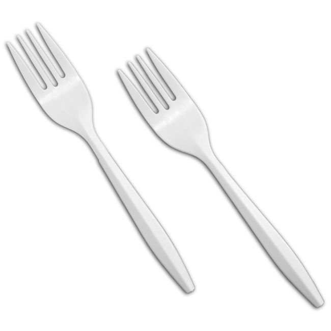 Table Accents Polypropylene Fork, 5.9 In -- 1000 Per Case