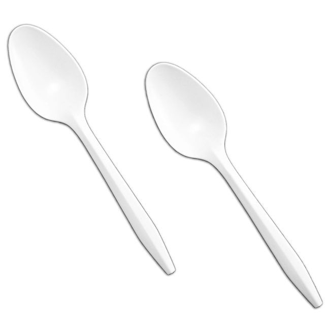 Table Accents Polypropylene Teaspoons, 5.6 In -- 1000 Per Case