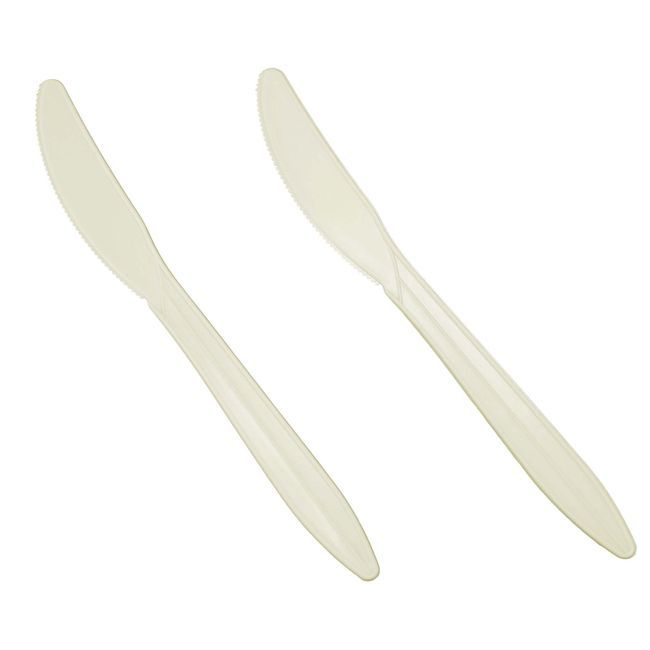 Table Accents Bioplastic Knives, 6 In -- 1000 Per Case