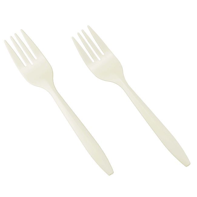 Table Accents Bioplastic Fork, 6 In -- 1000 Per Case