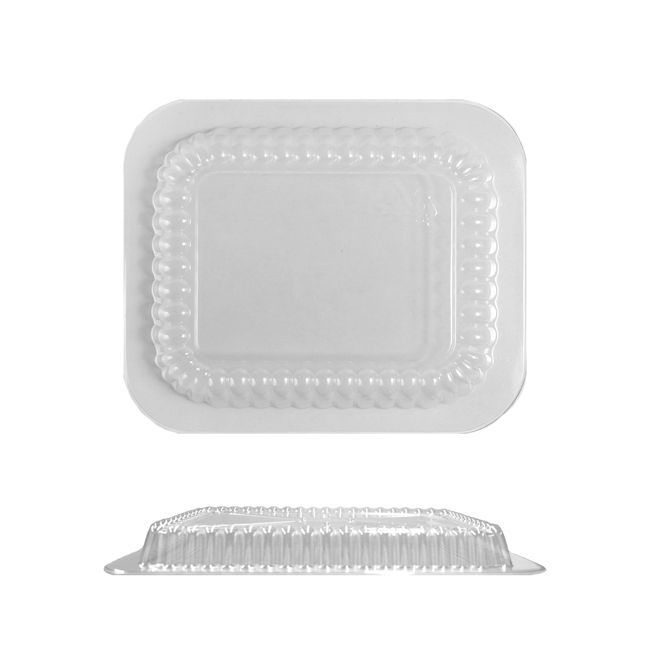 Chef Elite Polystyrene Dome Lid For 0060200 Aluminum Container -- 1000 Per Case