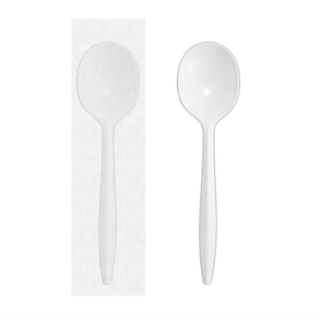 Table Accents Individually Wrapped Polypropylene Knives -- 1000 Per Case