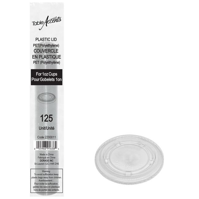 Table Accents Clear Polypropylene Portion Cup, 2 Oz Capacity -- 2500 Per Case