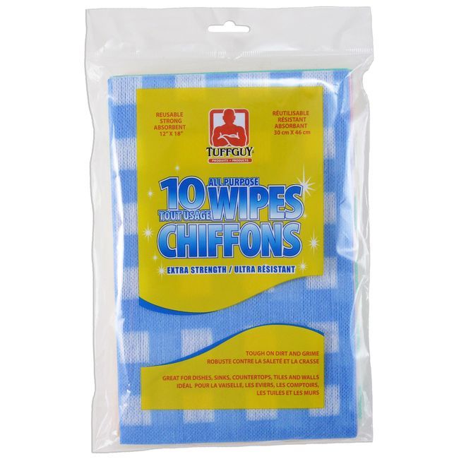 Tuff Guy All Purpose Wipes, 10 Count -- 36 Per Case