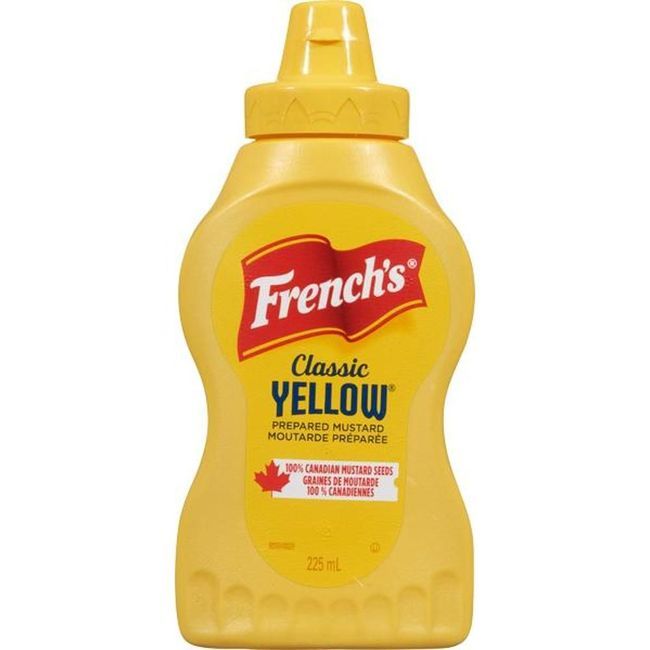 French's Moutarde Jaune, 225 G -- 12 Par Boîte