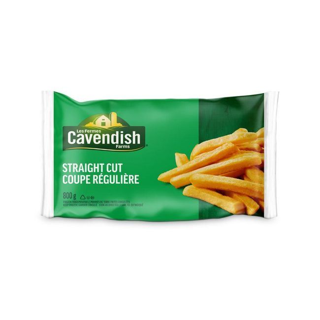 Cavendish 3/8 In Straight Cut French Fries, 800 G -- 12 Per Case
