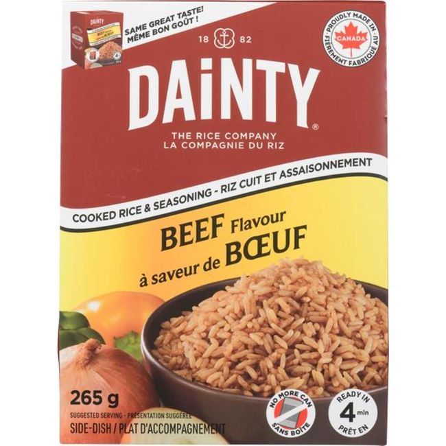 Dainty Beef Flavour Fried Rice, 265 G -- 12 Per Case