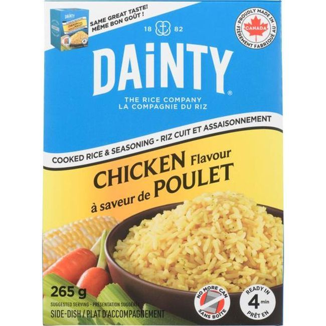 Dainty Chicken Flavour Fried Rice, 265 G -- 12 Per Case