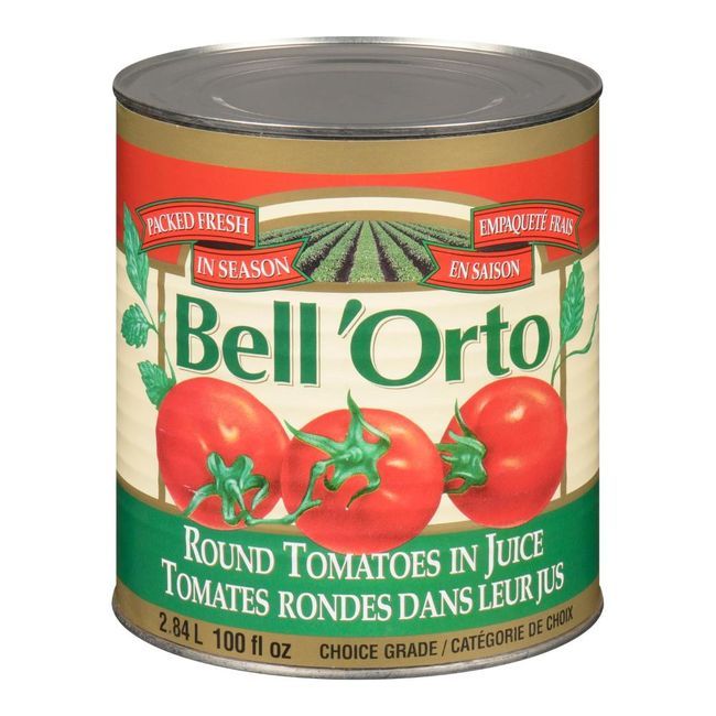 Bell'orto Round Tomatoes, 2.84 L -- 6 Per Case