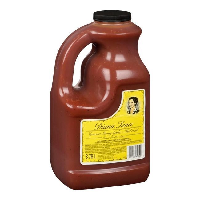 Diana Sauce Barbecue Au Miel Et À L'ail, 3,78 L -- 2 Par Boîte