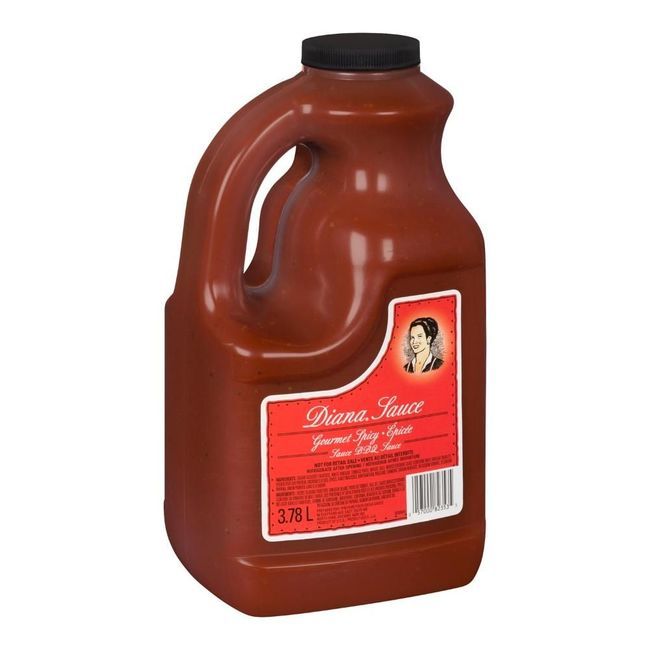 Diana Sauce Barbecue Épicée, 3,78 L -- 2 Par Caisse
