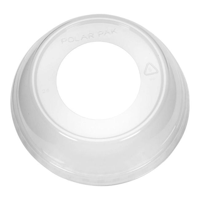 Polar Pak Couvercle Dôme Transparent En Polypropylène De 94 Mm Uniquement -- ​​1 000 Par Boîte