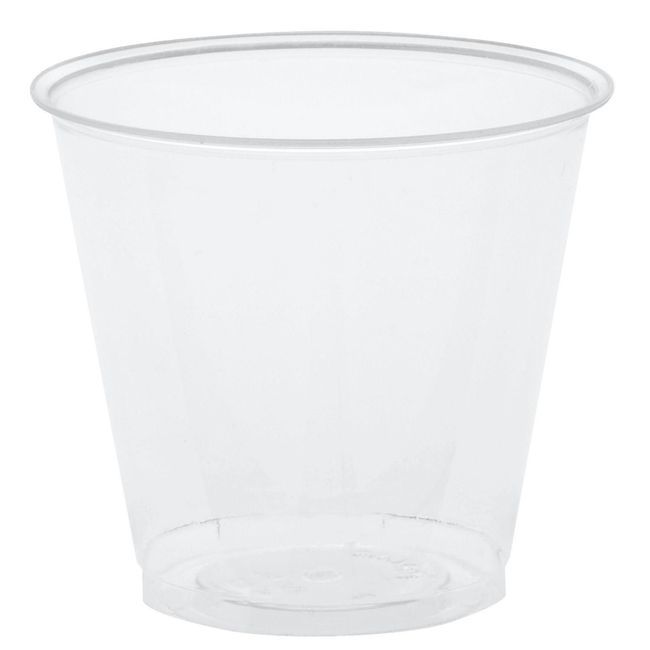 Polar Pak Crystal Clear Polystyrene Juice Tumbler, 5 Oz -- 1000 Per Case