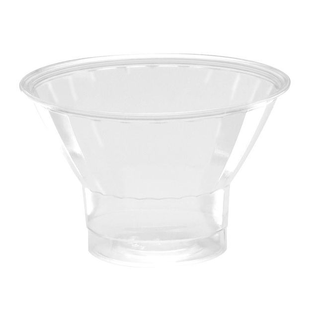 Polar Pak Polystyrene Clear Mini Parfait Cup, 6 Oz Capacity -- 500 Per Case