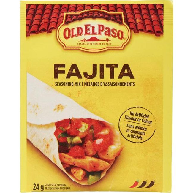 Old El Paso Mélange D'assaisonnement Pour Fajitas, 24 G -- 32 Par Boîte
