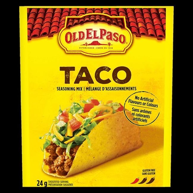 Old El Paso Mélange D'assaisonnement Pour Tacos, 24 G -- 32 Par Boîte