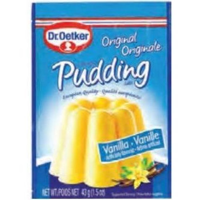 Dr. Oetker Mélange À Pouding À La Vanille, 43 G -- 10 Par Boîte