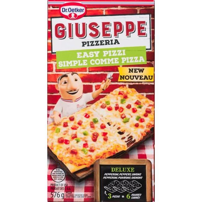 Giuseppe Pizza Pizzi Facile De Luxe, 576 G -- 12 Par Caisse