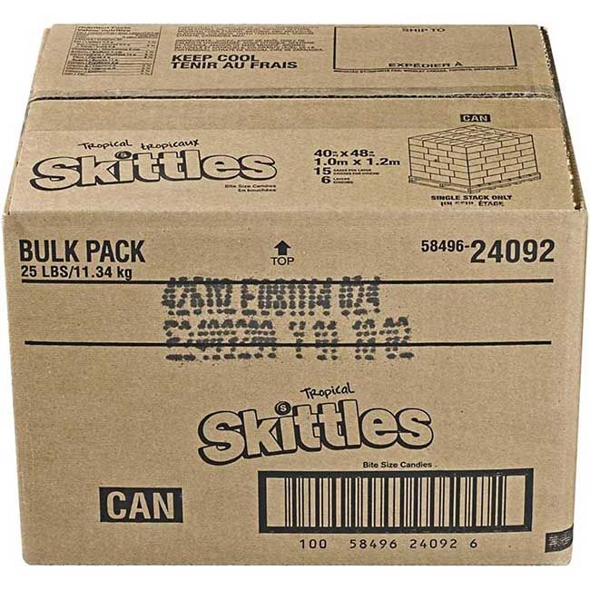 Skittles Tangy Tropical Candies, 11.34 Kg