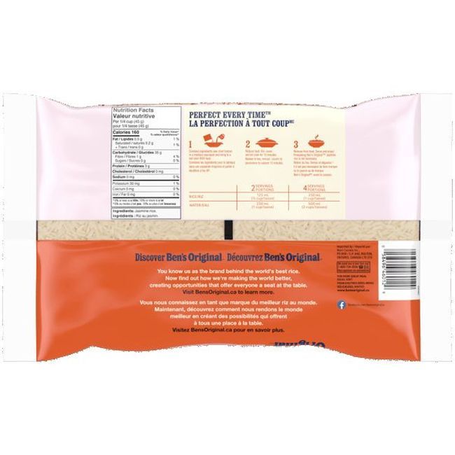 Ben's Original Jasmine Rice, 1.6 Kg -- 6 Per Case