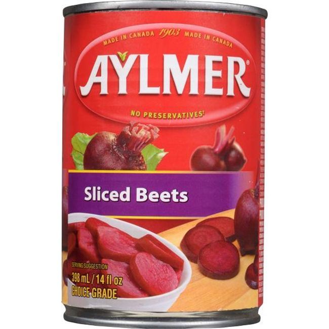 Aylmer Sliced Beets, 398 Ml -- 12 Per Case