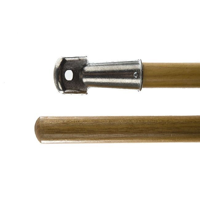 Atlas Graham Furgale Jumbo Broom Wooden Handle, 60 In -- 10 Per Case