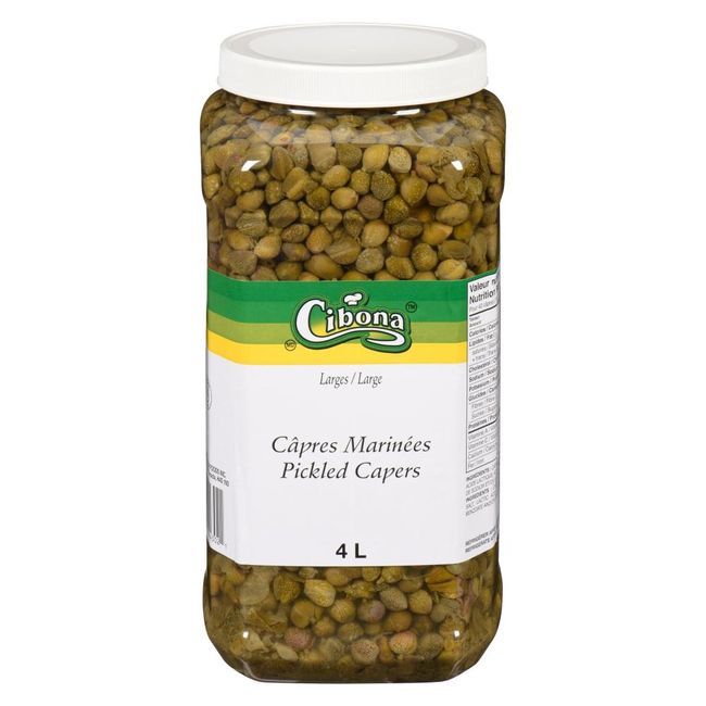 Cibona Large Pickled Capers, 4 L -- 2 Per Case