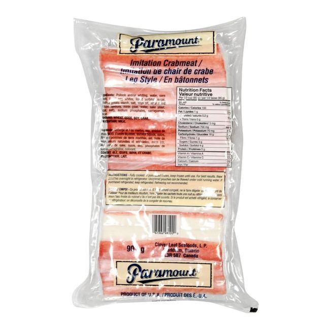 Paramount Surimi Fish Sticks, 907 G -- 15 Per Case