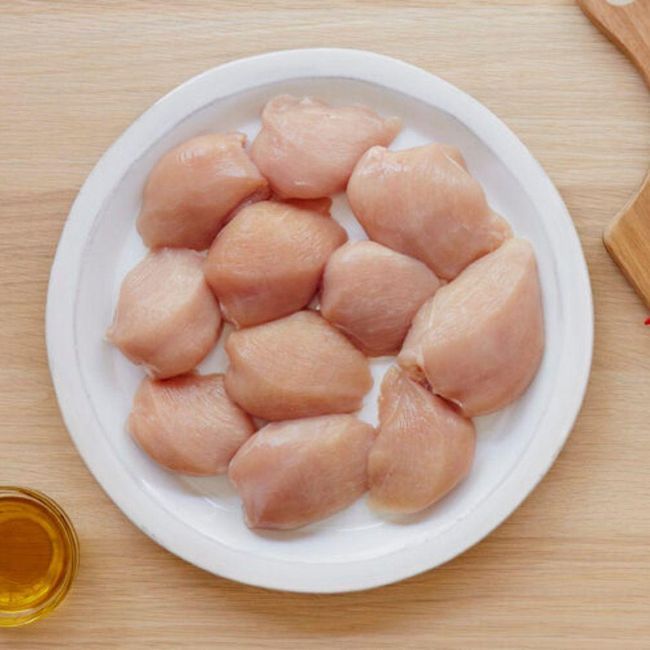 Exceldor Morceaux De Poitrine De Poulet Désossés, 16 À 20 Kg