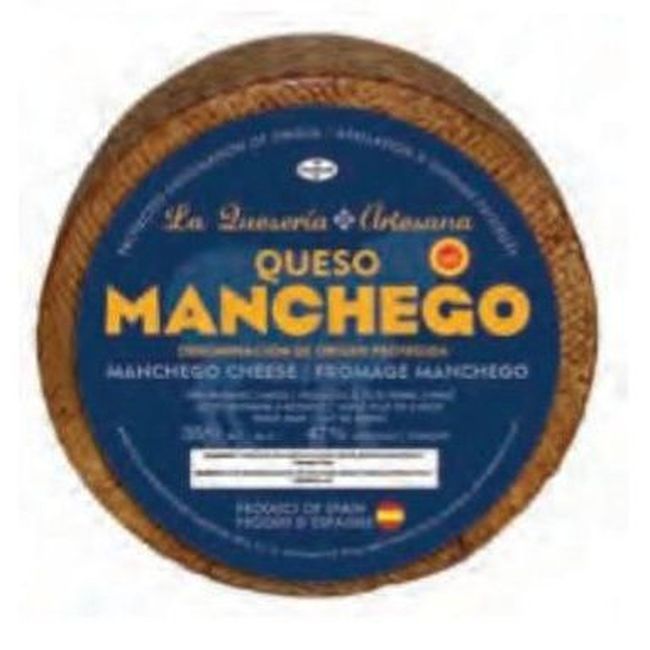 Monte Alba Lqs Manchego 6 Month Cheese Wheel, 3 Kg -- 6 Per Case